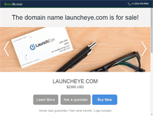 Tablet Screenshot of launcheye.com